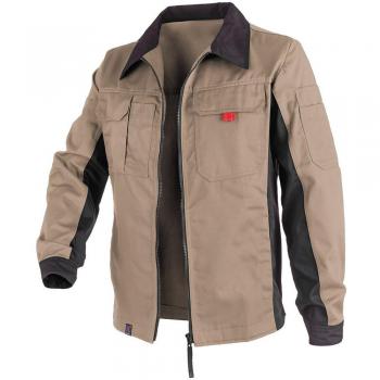 Leichte Arbeitsjacke KÜBLER Workwear – beige, 60
