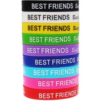 Bracelets personnalisés en caoutchouc, 10 pièces, pour jeux de tourelle