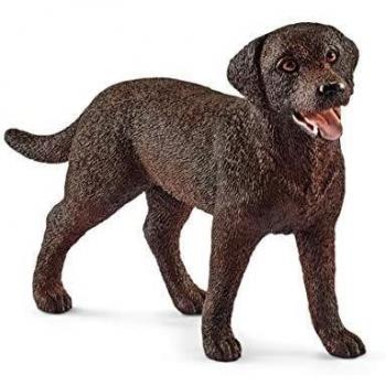 Figurine de Chien de Race Labrador Retriever, Taille Réduite, Monde de la Ferme, Fabriquée par Schleich, Code Art. 13834