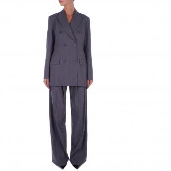 Pantaloni Donna Grigi Melange Blugirl