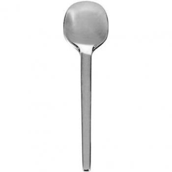 LEONARDO Geschenkband Latte‑Macchiato‑Löffel – Silber, 20 cm