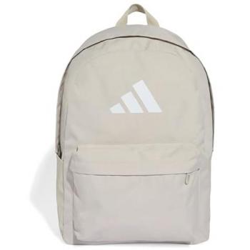 Adidas 3-Bar Logo Backpack – 27L – Grey – One Size – Unisex