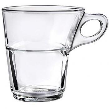 Vaso de café empilable claro 220 cc Caprice – Duralex
