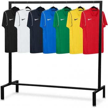 White/Black Nike Dri-Fit Park Polo – 2XL Men's Short Sleeve