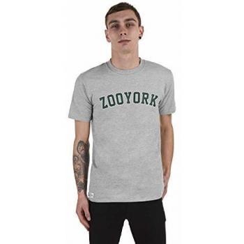 Camiseta de Hombre Zoo York Core Arch, Gris, X-Large