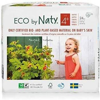 Naty Organic Nappies, Size 4+, 24 Diapers