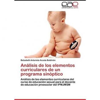 Acosta Baldivián, Betzabeth Antonieta: Análisis de los elementos curriculares de  un programa sinóptico