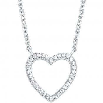 Zirkonia-Sternanhänger in Sterling Silber – s.Oliver Collier