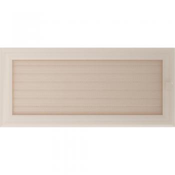 Oskar grille d'aération crème 17x37 avec stores