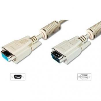 Digital data communication equip VGA Verlängerungskabel 3+7 HDB15, AWG
