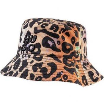 Leopard‑Print‑Bucket‑Cap Alexy‑Leo – HUGO Fischer
