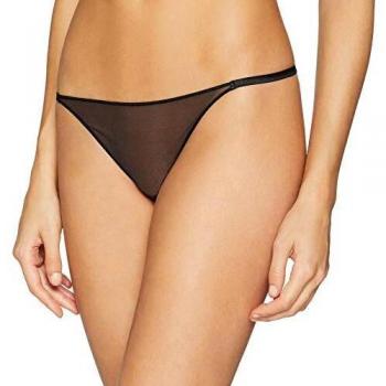 Schwarzer AUBADE Strass‑Set in P023S