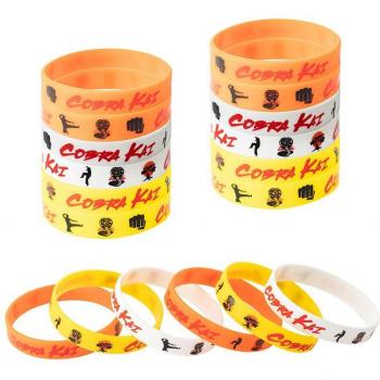 Cobra Design Rubber Bracelets
