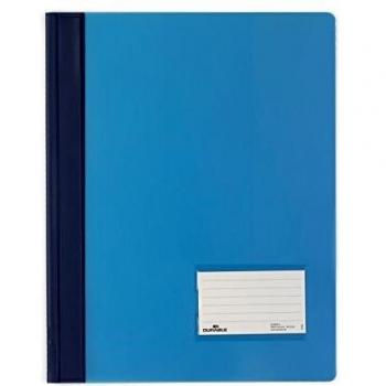 DURABLE Premium Flat File A4 Extra Wide Translucent Blue