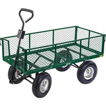 Draper GMC/450 Gardener's Heavy Duty Steel Mesh Cart Trolley Barrow Garden