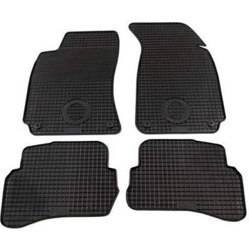 Pack de tapis auto ajustables vitaXL – 4 unités en caoutchouc
