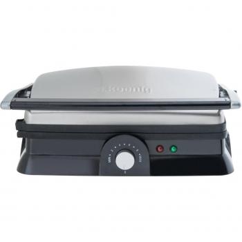 H.KoeNIG GR20 Grille-viande électrique Noir et Inox