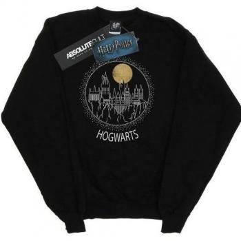Harry Potter Women's Hogwarts Circle Sweatshirt L black