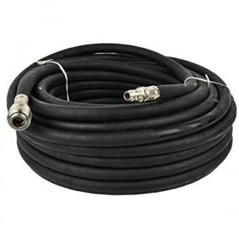 GEKO Zubehörteil Luftwerkzeug – G02974 Gummi-Schlauch 10x15 mm, 20 m, Schwarz