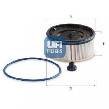 UFI 26.140.00 Kraftstofffilter für Fahrzeuge