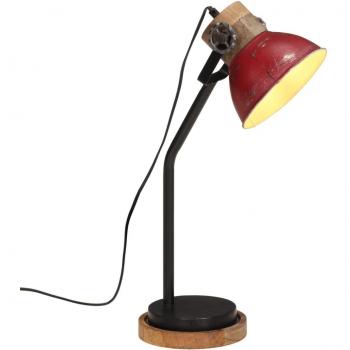 Lampada da Scrivania 25 W Rosso Anticato 18x18x60 cm E27 vidaXL706520