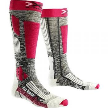 X-Socks Ski Rider Donna 35/36 Grigio/Fucsia