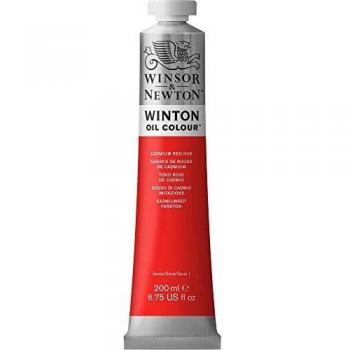 Winton Oil Colour Tube 200ml Cadmium Red Hue by Winsor & Newton