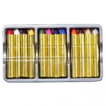 Kinderfreundliche Geburtstag Schminkstifte in 12 Farben