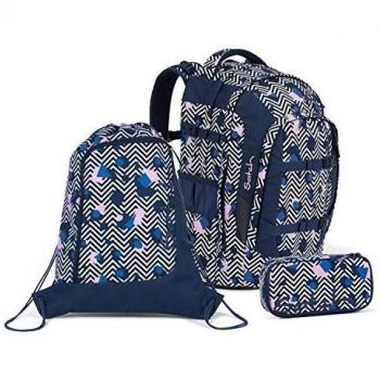 Satch Pack Stoney Mony Trio‑Rucksack für Schule