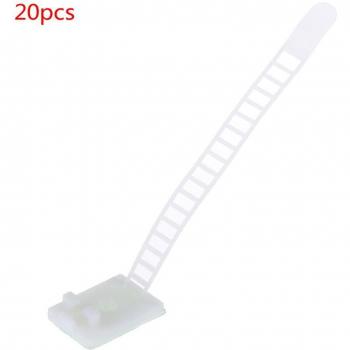 Câble Clips 18 × 25 mm – Ensemble de 20 pinces