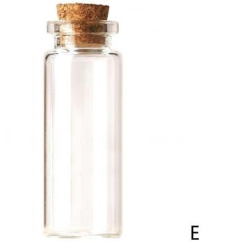 Message Bottle with Cork Stopper