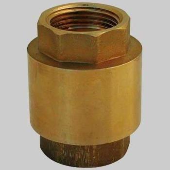 Valvola ritegno molla Euro ottone 1.5” con inserto in ottone
