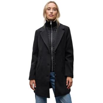 Street One Wollmantel – Damen – Polyester-Viskose Mix – Blau