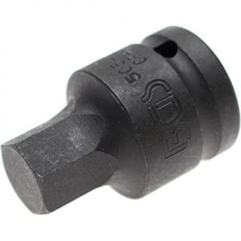 Punta de vaso de impacto 3/4 hexágono interior 19 mm