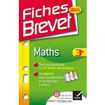 Fiches Brevet Maths 3e: Fiches de cours