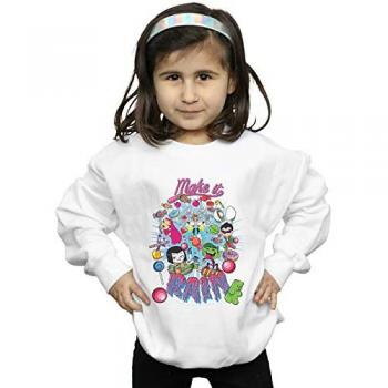 Camiseta Dc Comics Teen Titans Go: ¡Que Comience la Lluvia! para Niña