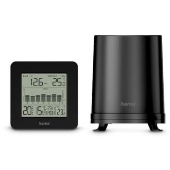 Hama Mykonos Station météo avec sonde extérieure et réveil