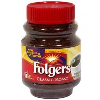 Folgers Classic Roast Easy Brew Coffee Crystals 226g
