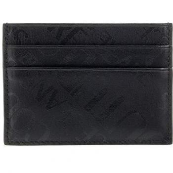 Men’s Versace Black Logo Cardholder (Jeans Couture)