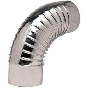 Coudes plissés inox 90° D.111