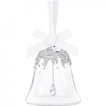 Mini Campana Natalizia Swarovski Trasparente