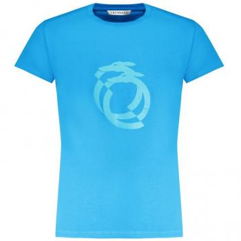 Top uomo Trussardi – Art. Tru1mts01 P‑E 23, tonalità teal, dimensione A