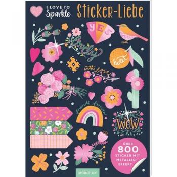 I Love to Sparkle – Sticker-Liebe (Ars Edition)