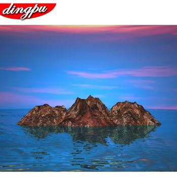 Decoración Marítima con Pintura de Diamante