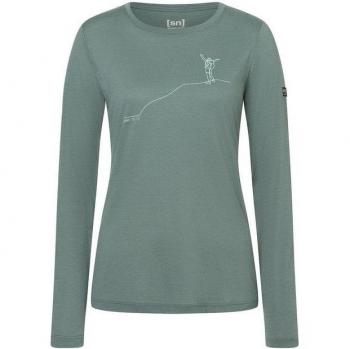 Super Natural Donna T-Shirt a Manica Lunga Bergglück