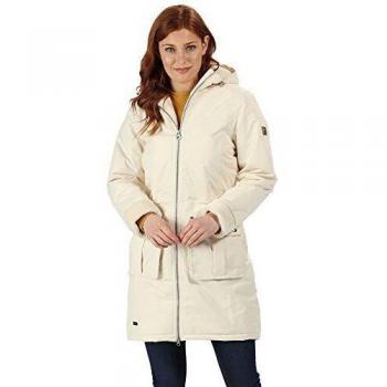 Regatta Romina Regenjacke mit Kappe – 10 Light Vanilla, atmungsaktiv