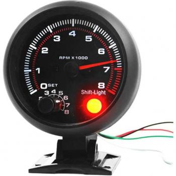 Tacómetro de Gasolina 12V con Retroiluminación LED
