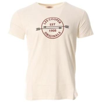 T-shirt Lee Cooper Olaz 2XL Blanc