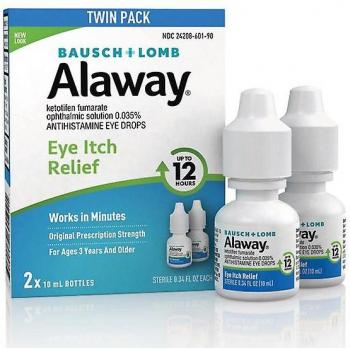 Alaway Solution Ophthalmique Kétotifène 0,035 %