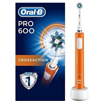 Procter & gamble Oral-B PC 600 Arancio Crossaction Spazzolino elettrico